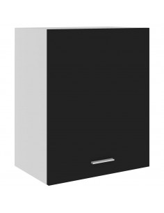 Mobile Pensile Nero 50x31x60 cm in Legno Multistrato 2