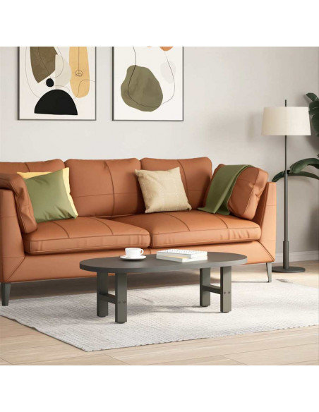 Gambe per Tavolino 2 pz Antracite 30×40 cm in Acciaio
