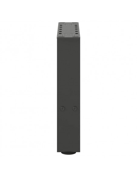 Gambe per Tavolino 2 pz Antracite 30×40 cm in Acciaio