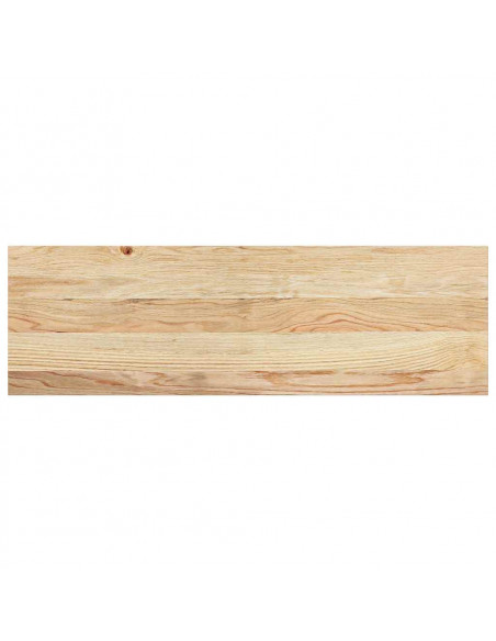 Gradini 12 pz 80x25x2 cm in Rovere Massello Non Trattato