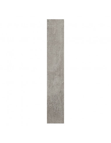 Scarpiera Grigio Cemento 63x24x147 cm in Legno Multistrato