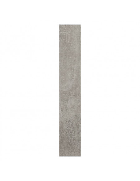 Scarpiera Grigio Cemento 63x24x147 cm in Legno Multistrato