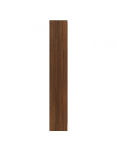 Scarpiera Rovere Marrone 63x24x147 cm in Legno Multistrato