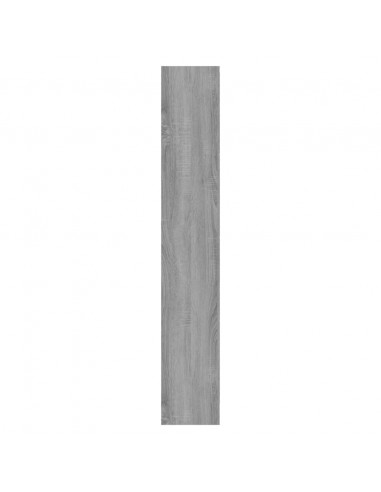 Scarpiera Grigio Sonoma 63x24x147 cm in Legno Multistrato