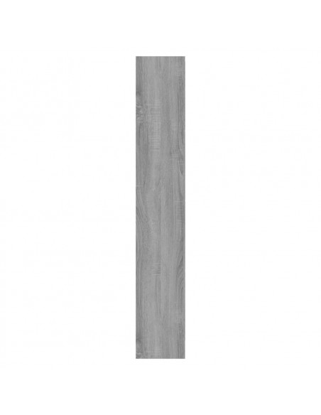 Scarpiera Grigio Sonoma 63x24x147 cm in Legno Multistrato