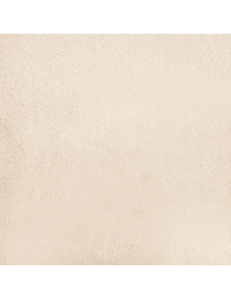 Set Divani 2 pz con Cuscini Beige in Tessuto Microfibra