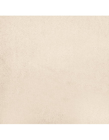 Set Divani 2 pz con Cuscini Beige in Tessuto Microfibra