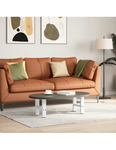 Gambe per Tavolino 2 pz Bianco 30×40 cm in Acciaio