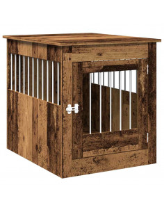 Gabbia Cani da Arredamento Legno Antico Legno Multistrato