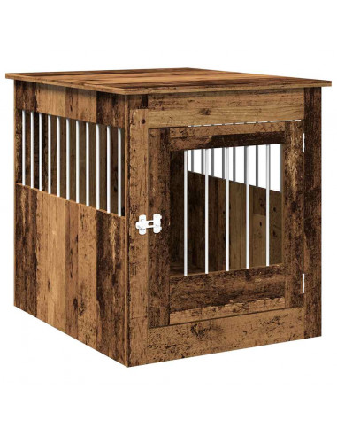 Gabbia Cani da Arredamento Legno Antico Legno Multistrato