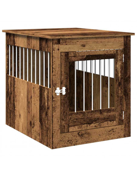 Gabbia Cani da Arredamento Legno Antico Legno Multistrato