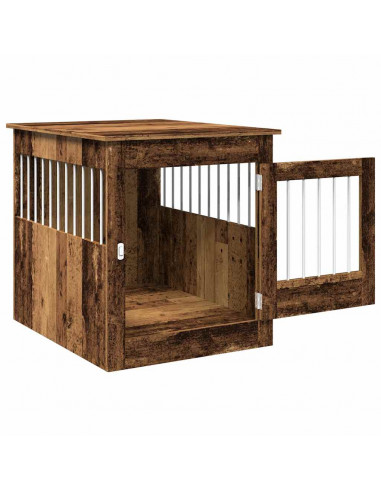 Gabbia Cani da Arredamento Legno Antico Legno Multistrato