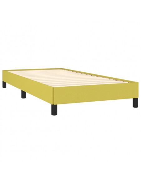 Giroletto senza Materasso Verde 100x200 cm in Tessuto