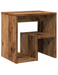 Comodino Legno Vecchio 40x30x40 cm in Truciolato