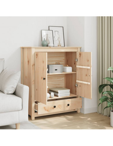 Credenza 83x41,5x100 cm in Legno Massello di Pino