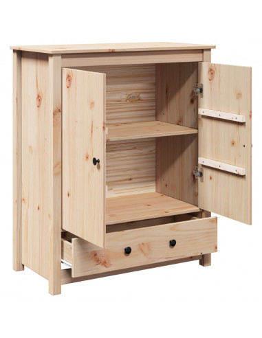 Credenza 83x41,5x100 cm in Legno Massello di Pino