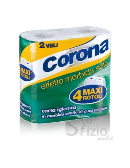 CORONA CARTA IGIENICA 4 ROTOLI