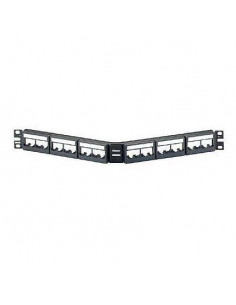 PANN.1U ANG.PER 24 RJ45U NERO