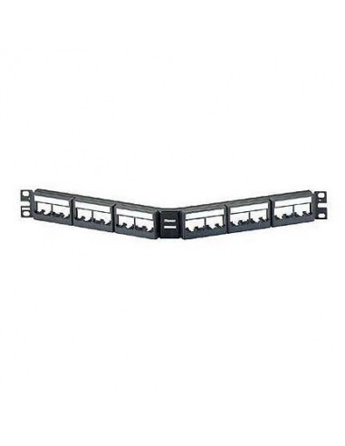 PANN.1U ANG.PER 24 RJ45U NERO