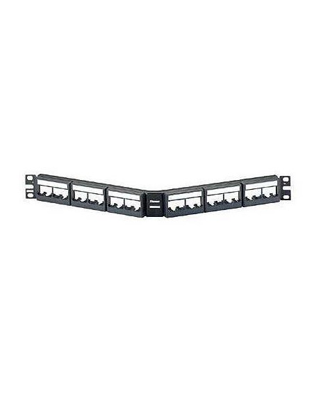 PANN.1U ANG.PER 24 RJ45U NERO
