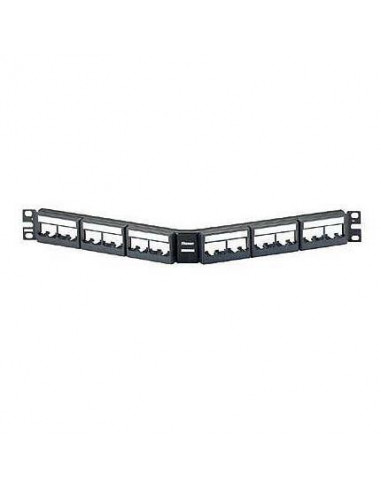 PANN.1U ANG.PER 24 RJ45U NERO