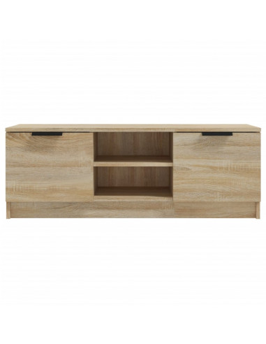 Mobile Porta TV Rovere Sonoma 102x35x36,5 cm Legno Multistrato
