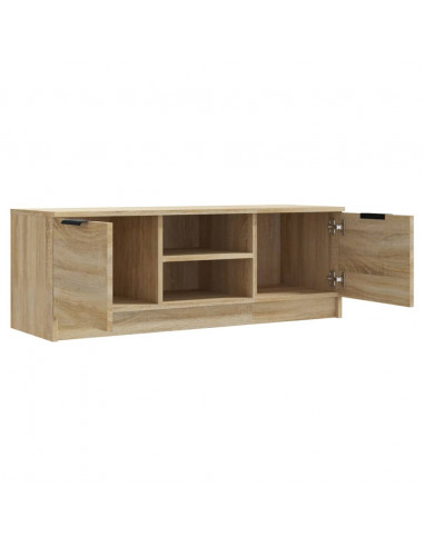 Mobile Porta TV Rovere Sonoma 102x35x36,5 cm Legno Multistrato