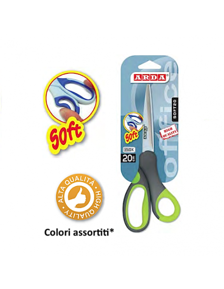 Forbice ufficio Arda FD2019 Soft Assortito