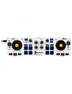 Controller disc jockey Hercules 4780955 DJCONTROL Mix Bluetooth White