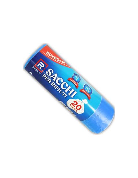 RMove 1Rotolo da 20 Sacchi Rifiuti 50x60cm Blu