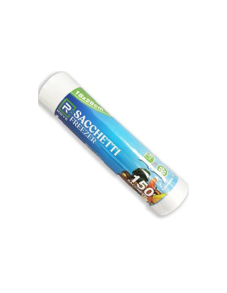 RMove 1Rotolo da 150 Sacchi Freezer 18x28cm Trasparenti
