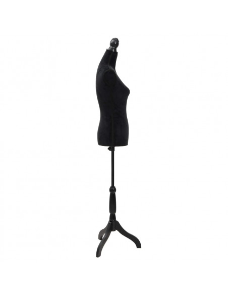 Busto Sartoriale Donna Manichino Femminile Nero