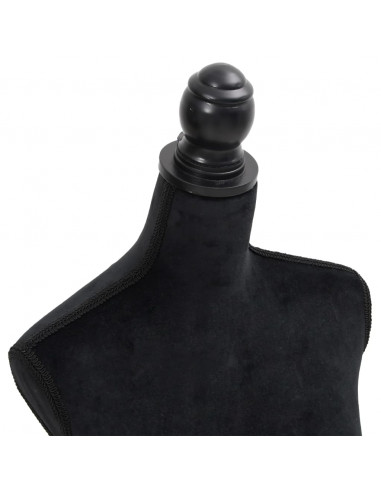 Busto Sartoriale Donna Manichino Femminile Nero