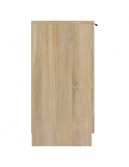 Scarpiera Rovere Sonoma 59x35x70 cm in Legno Multistrato