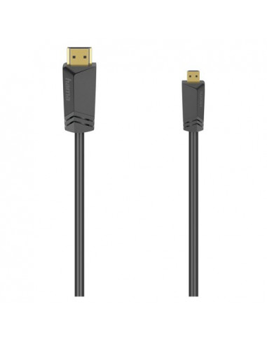 Cavo HDMI Hama 00205016 Plug To Micro Plug Black Black