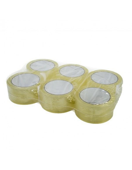 OEM 8011365000040 nastro adesivo da cancelleria 30 m Trasparente 6 pz