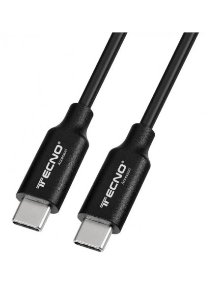 Tecno 24.218 cavo USB 1 m USB C Nero
