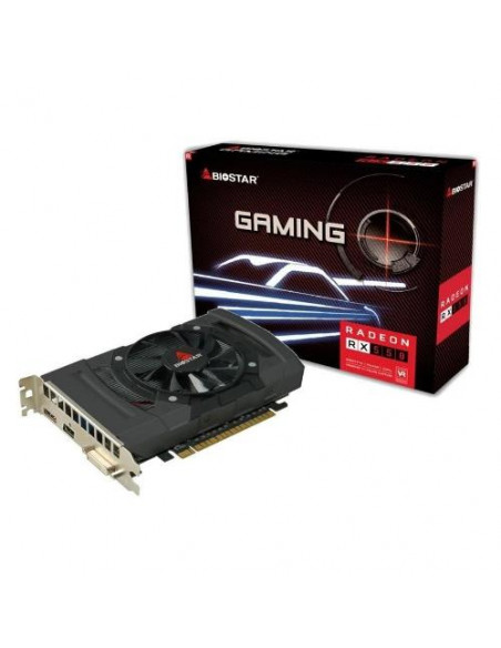 SVGA BIOSTAR AMD RADEON RX550-4GB 4GB GDDR5 128bit DVI+HDMI+DP PCIE