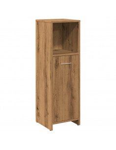 Armadietto Bagno Artigianale 30x30x95 cm in Legno Multistrato