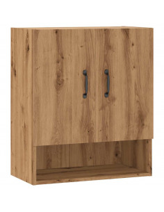 Armadietto a Muro Rovere Artigianale 60x31x70 cm in Truciolato