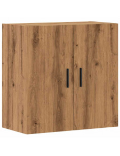 Armadietto a Muro Rovere Artigianale 60x31x60 cm in Truciolato
