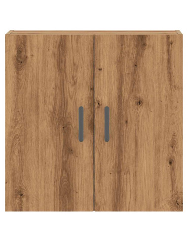 Armadietto a Muro Rovere Artigianale 60x31x60 cm in Truciolato
