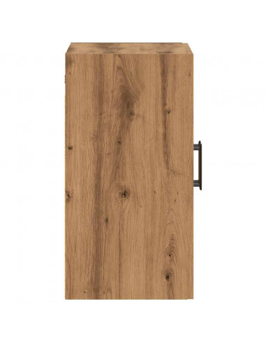 Armadietto a Muro Rovere Artigianale 60x31x60 cm in Truciolato