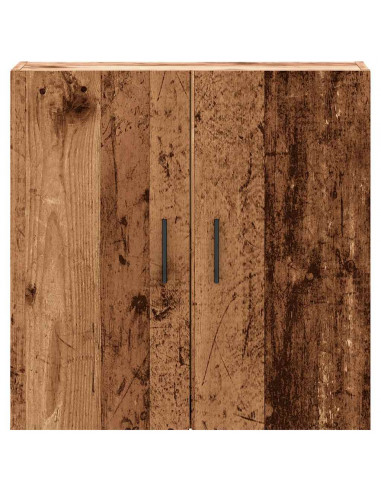 Armadietto a Muro Legno Vecchio 60x31x60 cm in Truciolato