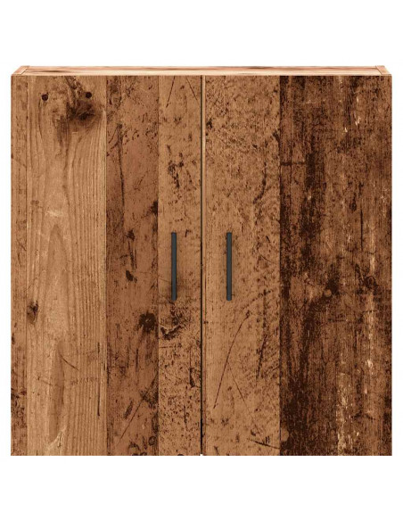 Armadietto a Muro Legno Vecchio 60x31x60 cm in Truciolato