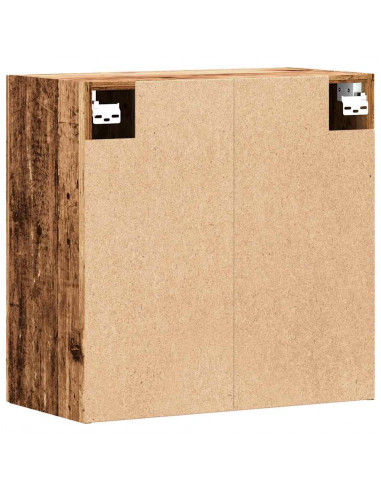 Armadietto a Muro Legno Vecchio 60x31x60 cm in Truciolato