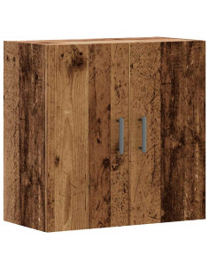 Armadietto a Muro Legno Vecchio 60x31x60 cm in Truciolato