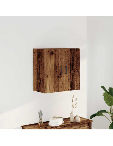 Armadietto a Muro Legno Vecchio 60x31x60 cm in Truciolato