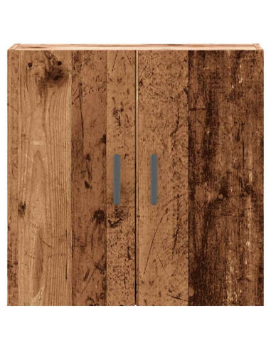 Armadietto a Muro Legno Vecchio 60x31x60 cm in Truciolato