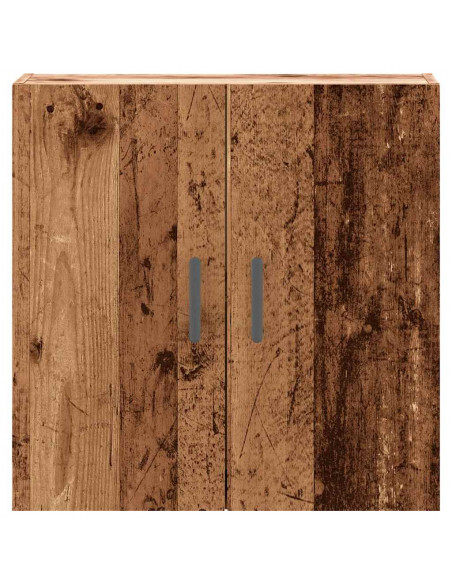 Armadietto a Muro Legno Vecchio 60x31x60 cm in Truciolato